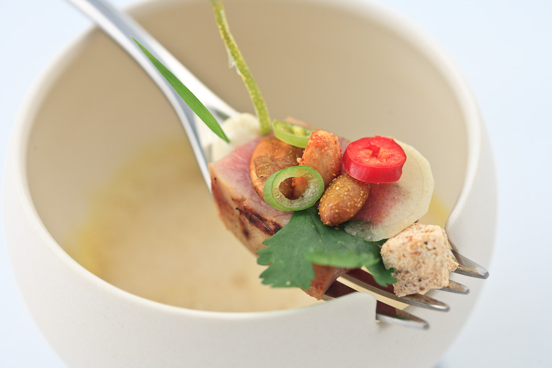 Duck, Pumpkin, Banana, Thai Aromatics