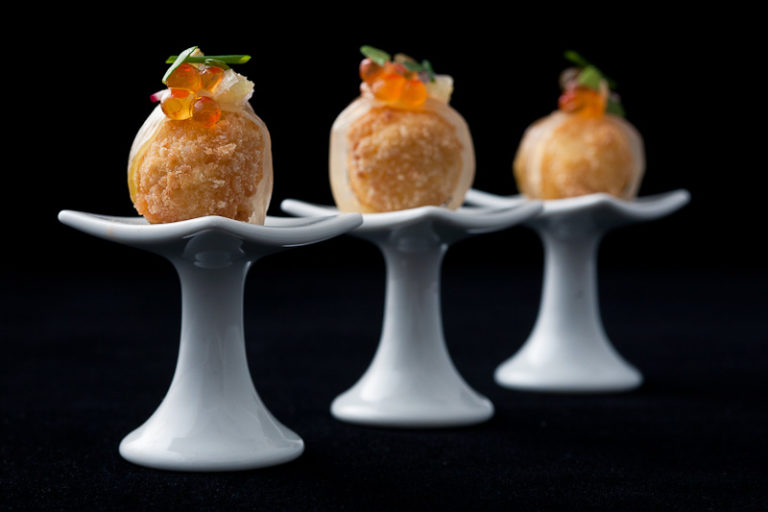 Croquette, Smoked Steelhead Roe, Endive, Radish – The Alinea Project