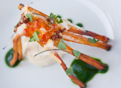 Salsify, Smoked Steelhead Roe, Parsley Root, Radish – The Alinea Project