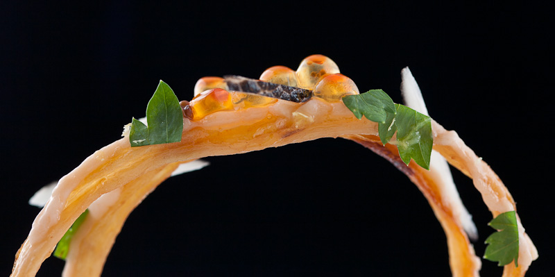 Salsify, Smoked Steelhead Roe, Parsley Root, Radish