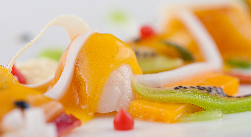 Lobster, Tropical Fruits, Meyer Lemon, Heart of Palm